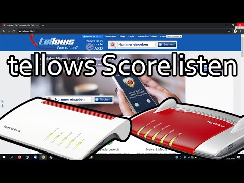 Fritzbox - tellows Scorelisten zur Anruferkennung und Rufsperre integrieren