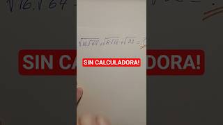Simplificar y Resolver Suma de Raiz Cuadrada! #matemáticas #maths #matematica #raizcuadrada