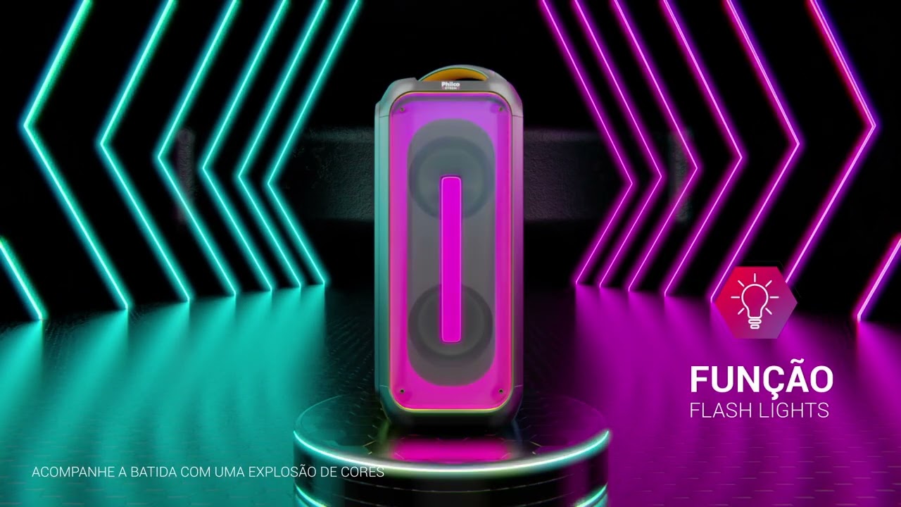 Caixa Acústica Philco PCX6700 Ex Bass Bluetooth - Philco