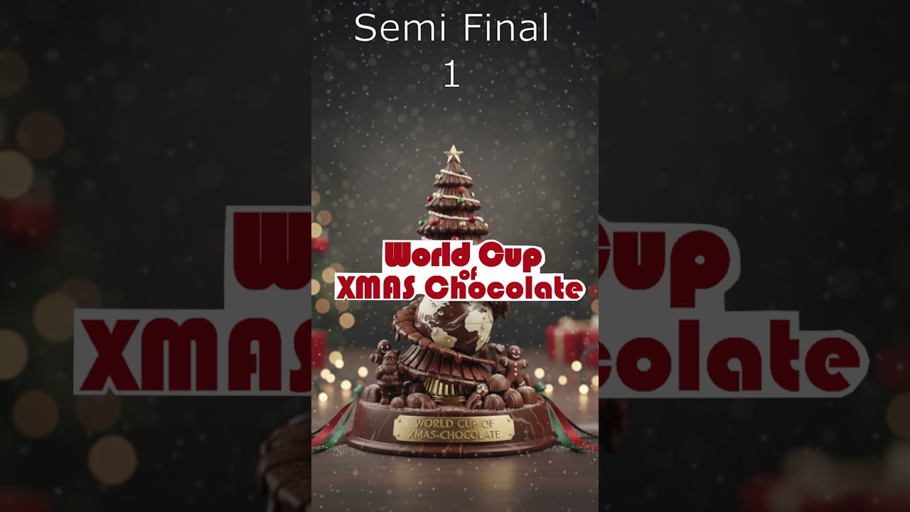 Шоколадный апельсин Терри против Виспы — Чемпионат мира по рождественским конфетам