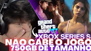 XBOX SERIES S NÃO CABE O GTA 6  750GB NO ARMAZENAMENTO, SERÁ ISSO VERDADE 