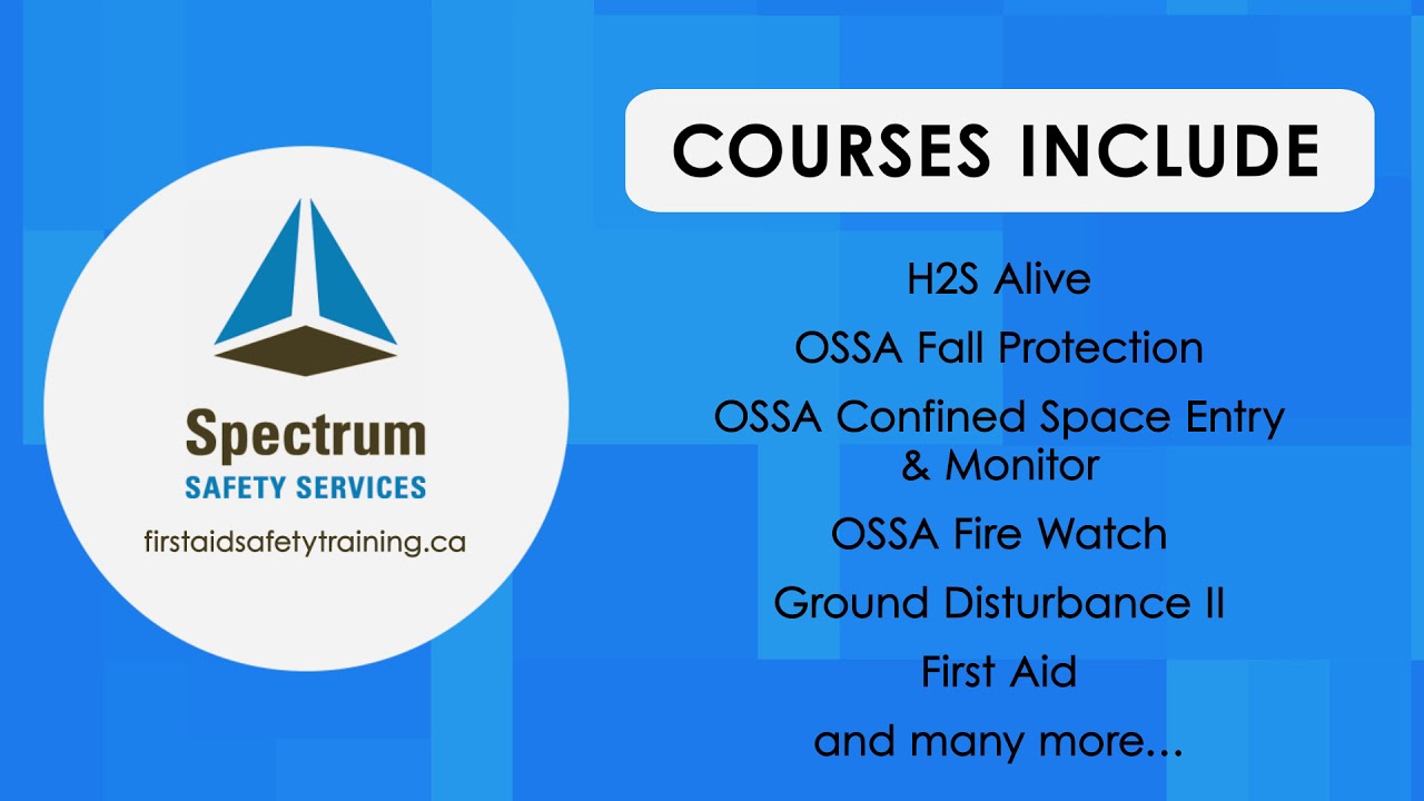 Snapshot - Spectrum Safety Services - YouTube