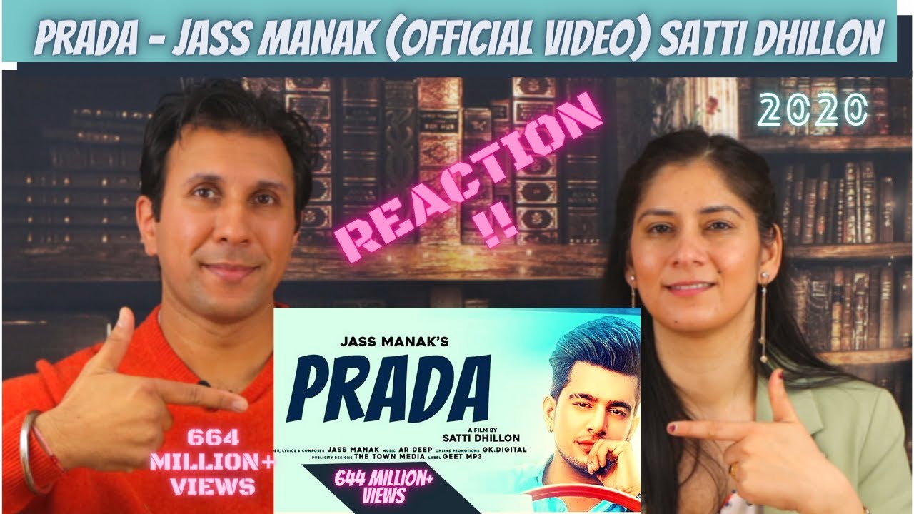 PRADA - JASS MANAK (Official Video) [ REACTION !!! ]