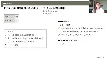ITC2020 Pre-Recording: Efficient MPC with a Mixed Adversary
