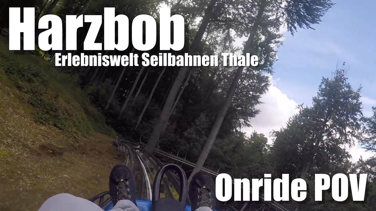 Harzbob [Erlebniswelt Seilbahnen Thale] Alpine Coaster | Onride POV