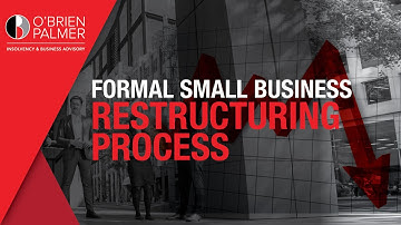 OBP - Formal Small Business Restructuring Process