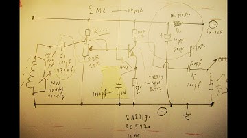 Talking about 1 transistor oscillators, working between say 300 KC and 1.6 MC (demo & schematics)
