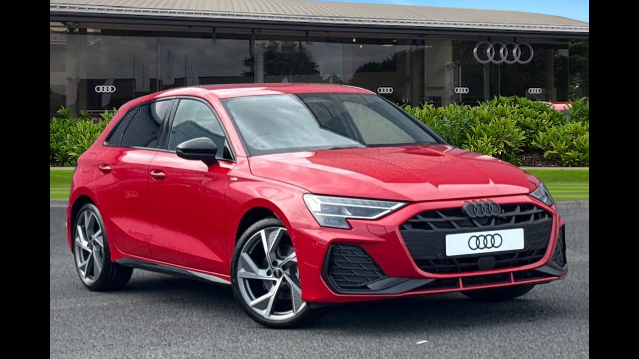 Brand New Audi A3 2.0 TDI Black Edition Sportback S Tronic