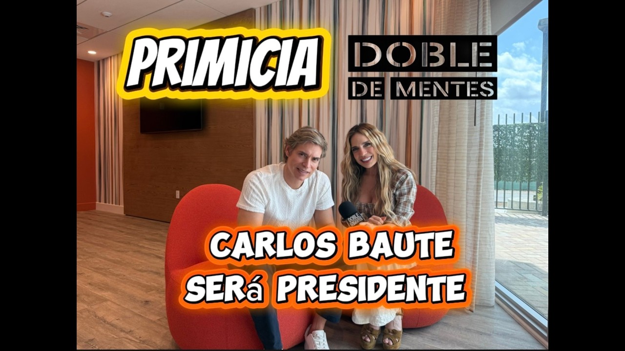 PRIMICIA.. CARLOS BAUTE SERA EL NUEVO PRESIDENTE