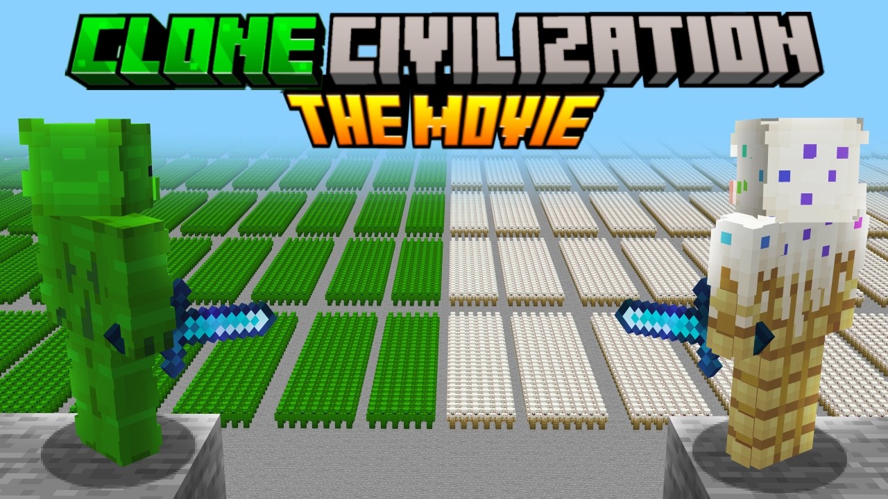 Minecraft Clone Civilization: THE MOVIE