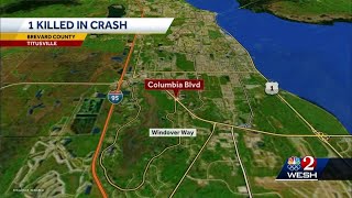 1 killed in Brevard County crash