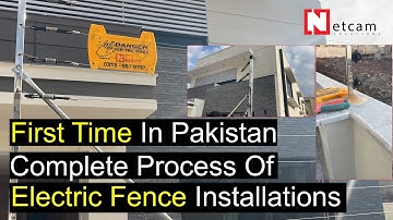Complete Installations Process By #netcamsolutions #nemtek #securitysystem #electricfencing#Bahira