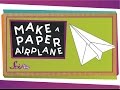 How to Make a Paper Airplane