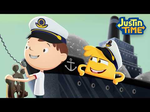The Big Toot 🚢 | Full Episode | Justin Time