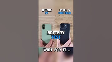 ⚡💥IPHONE 17 VS PIXEL 9 PRO FOLD BATTERY TEST!!