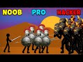 NOOB vs PRO vs HACKER - Stick War: Legacy