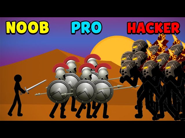 Noob vs Pro: Stick War 🔥 Play online