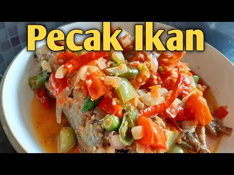 PECAK IKAN KEMBUNG SEGER DAN SANGAT ENAK