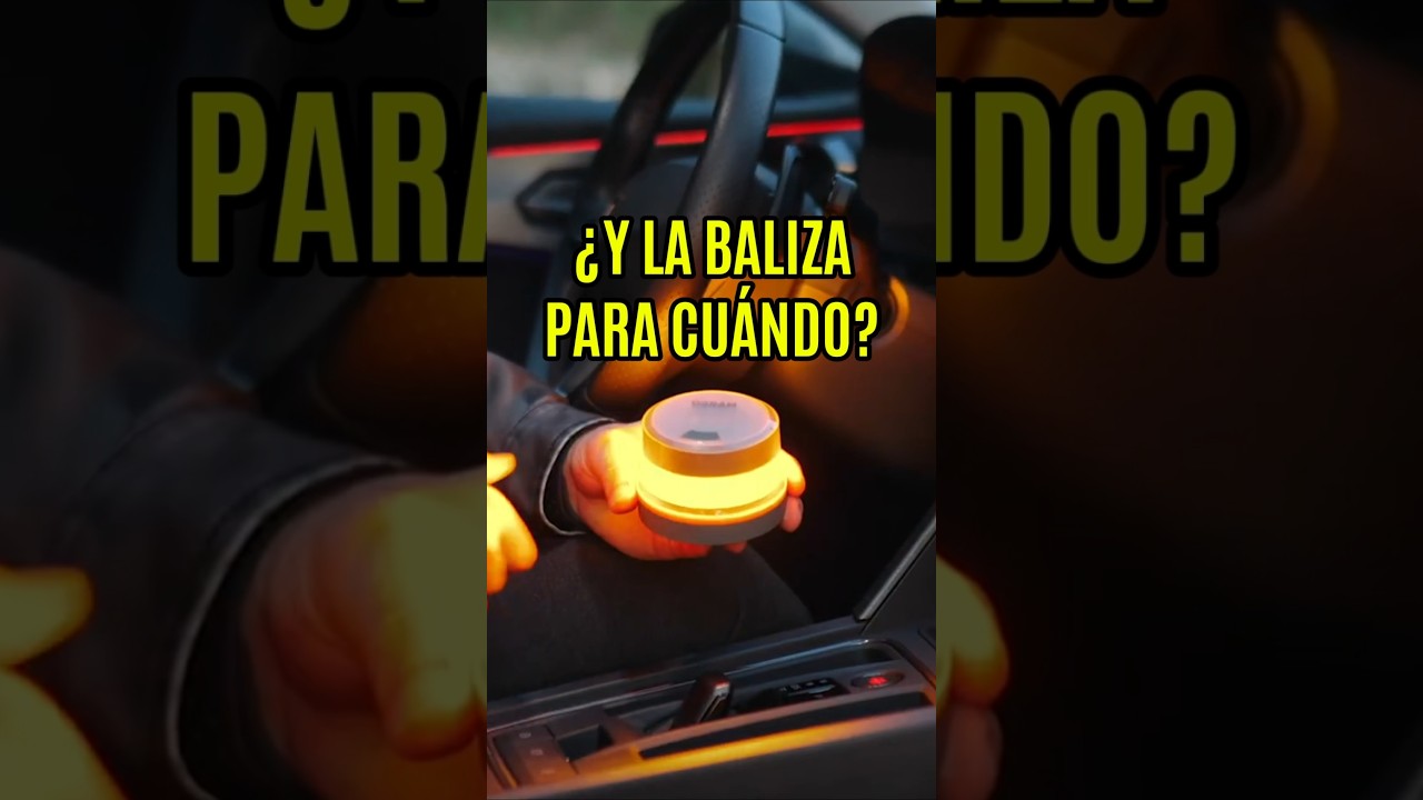 Otra polémica con la baliza V16, ¿Justificada?. #baliza #balizav16 #motor #coches #dgt