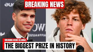 BREAKING: HOW MUCH MONEY ALCARAZ and SINNER COULD WIN at ROLAND GARROS