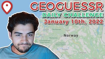 No Way Norway - Geoguessr Daily Challenge (January 10th, 2022)