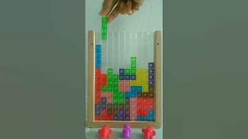 Play Tetris Game #asmr #tetriskingdom #puzzle