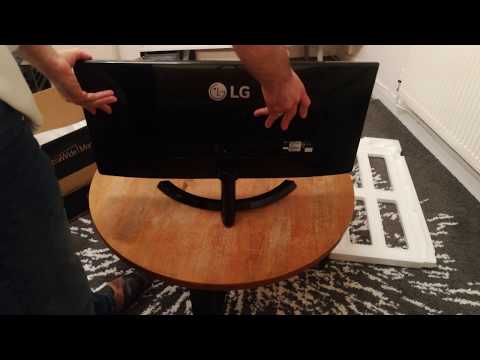 LG 29UM59-P UltraWide Monitor 29"  - Unboxing