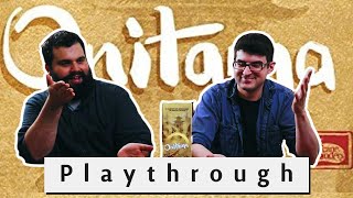 Onitama: Playthrough: Board Game Knights of the Round Table.