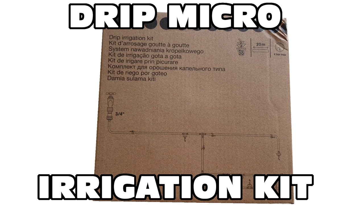 Drip Micro Irrigation Kit From Screwfix for £9.99 dripkit 