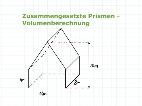 Video: Wie berechnet man das Volumen einer unregelmäßigen Form?