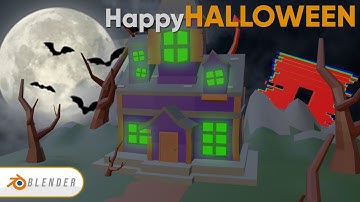 I Made a Haunted House for You... (Blender)
