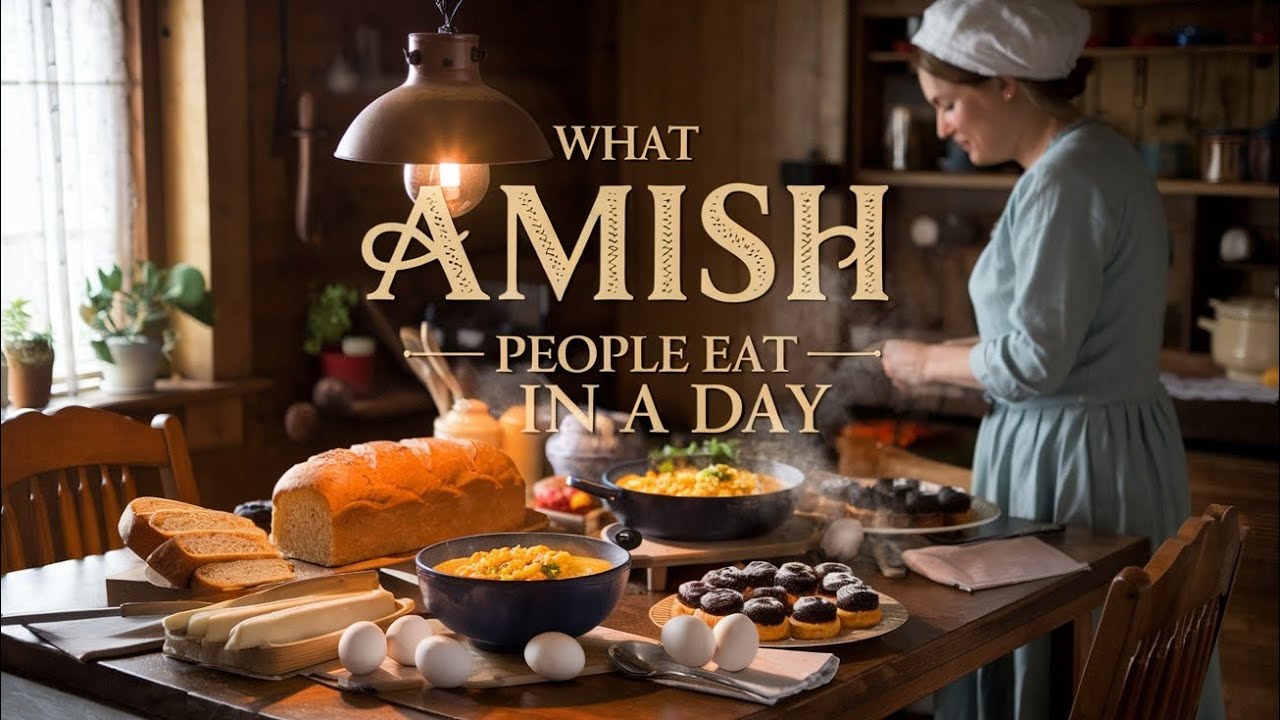 What Amish People Eat in a Day | Frugal & Healthy Meals from Scratch