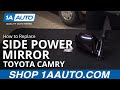 How to Replace Side Power Mirror 1997-2001 Toyota Camry