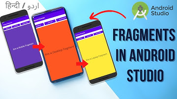 Fragments in Android Studio | How to use fragments in Android Studio