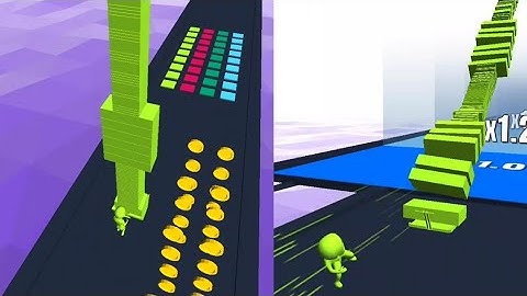 MAX LEVEL STACK COLORS🌈🔥 All Leaves gameplay walkthrough Android, iso v,13 #mrfallgaming