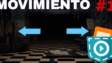 Como hacer un fangame de FNAF en POCKET CODE #1 Movimiento - TioxhanDev