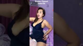 Bigo Live Goyang Mantap Tante Lingerie Biru.