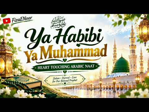 Ya Habibi Ya Muhammad ﷺ | Heart Touching Arabic Naat 2026 | Beautiful Naat Sharif | FizaENoor