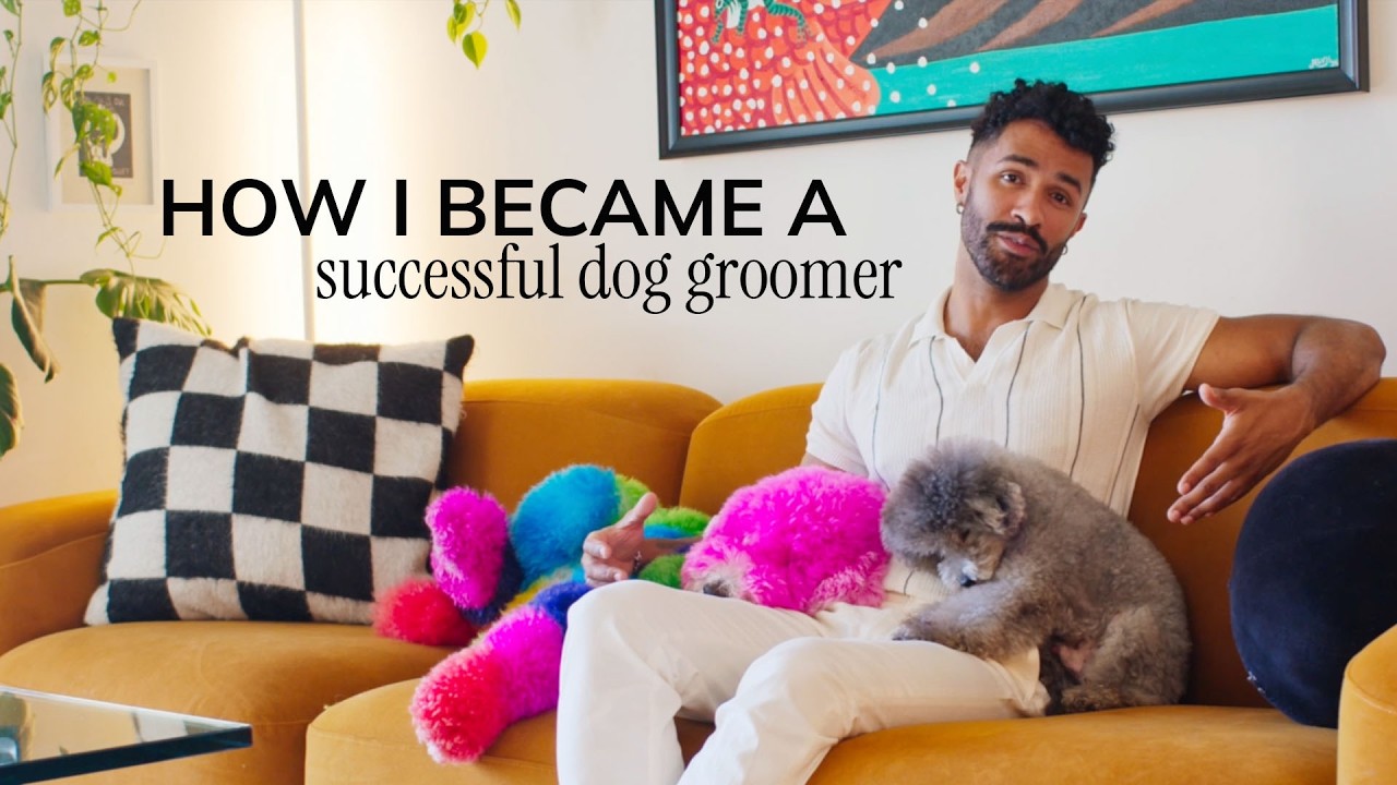 КАК Я СТАЛА ГРУМЕРОМ ДЛЯ СОБАК | Преображение щенка | За кулисами работы