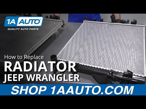 How to Change Radiator 07-17 Jeep Wrangler