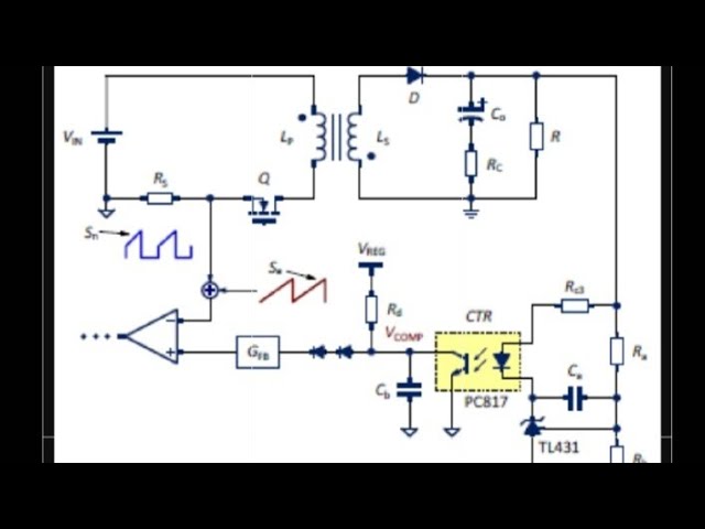 Alimentation a découpage Flyback électronique schéma astuces fonctionnement  pannes ⚡️⚠️ 