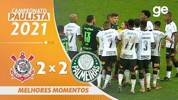 Como terminou o jogo entre Corinthians e Palmeiras?