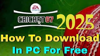 Download lagu How to DOWNLOAD |EA SPORTS 07 IN (Window 7, 8,9,10 ) |PC OR LAPTOP| FULL PREVIEW|