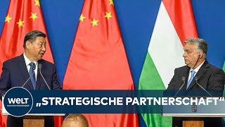 Xi Jinping bei Orban: 