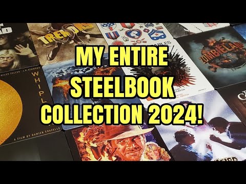 MY ENTIRE STEELBOOK COLLECTION! | January 2024 Update