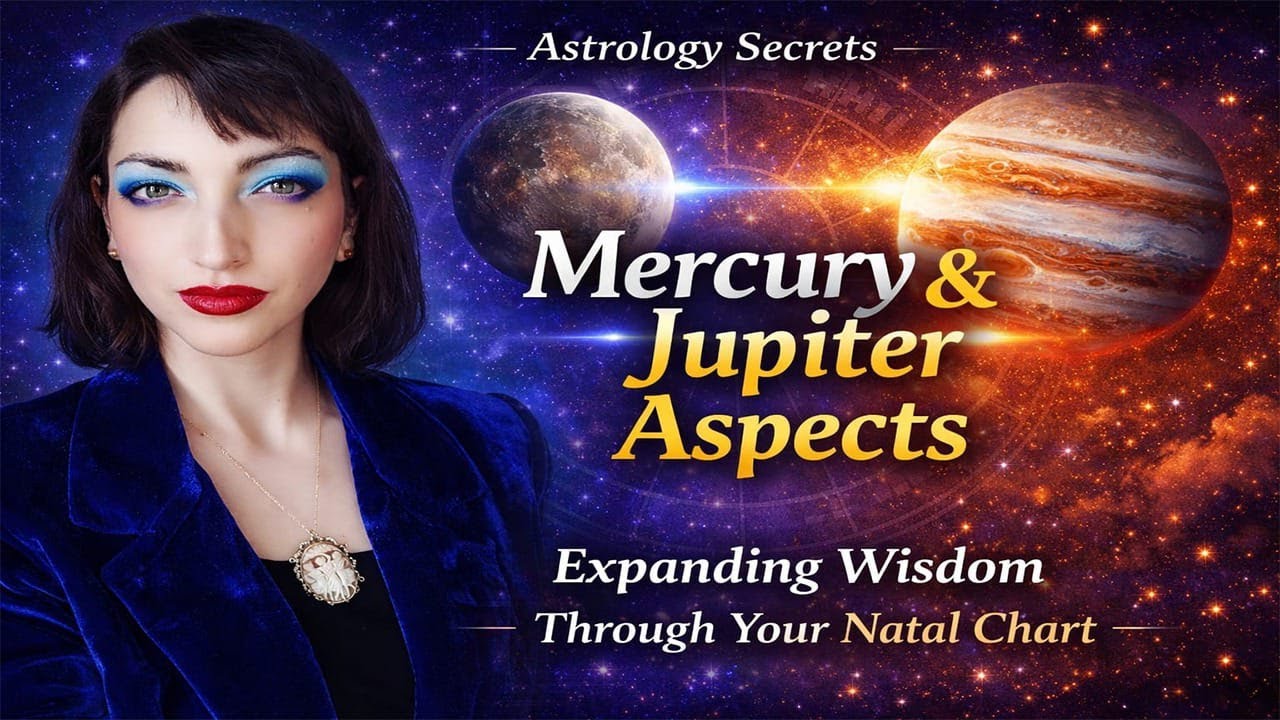Mercury & Jupiter Aspects in Astrology Unlock Expansive Thinking, Wisdom, Communication & Growth