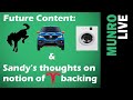 Future Munro Live Content & Sandy's thoughts on being backed by Tesla