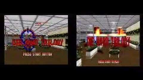 Die Hard Trilogy (Saturn vs. PSX comparison) - DH2