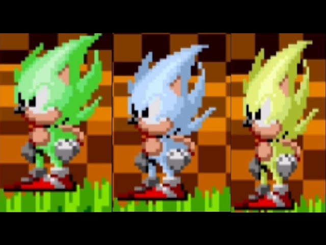 Hyper Sonic [Sonic the Hedgehog Forever] [Mods]