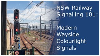 NSW Railway Signalling 101: Modern Wayside Colourlight Signals